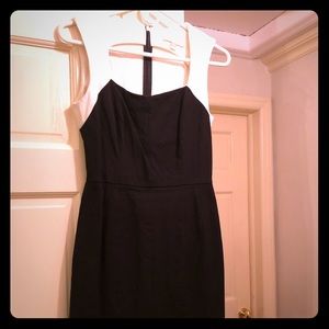 Black and White Pencil Dress